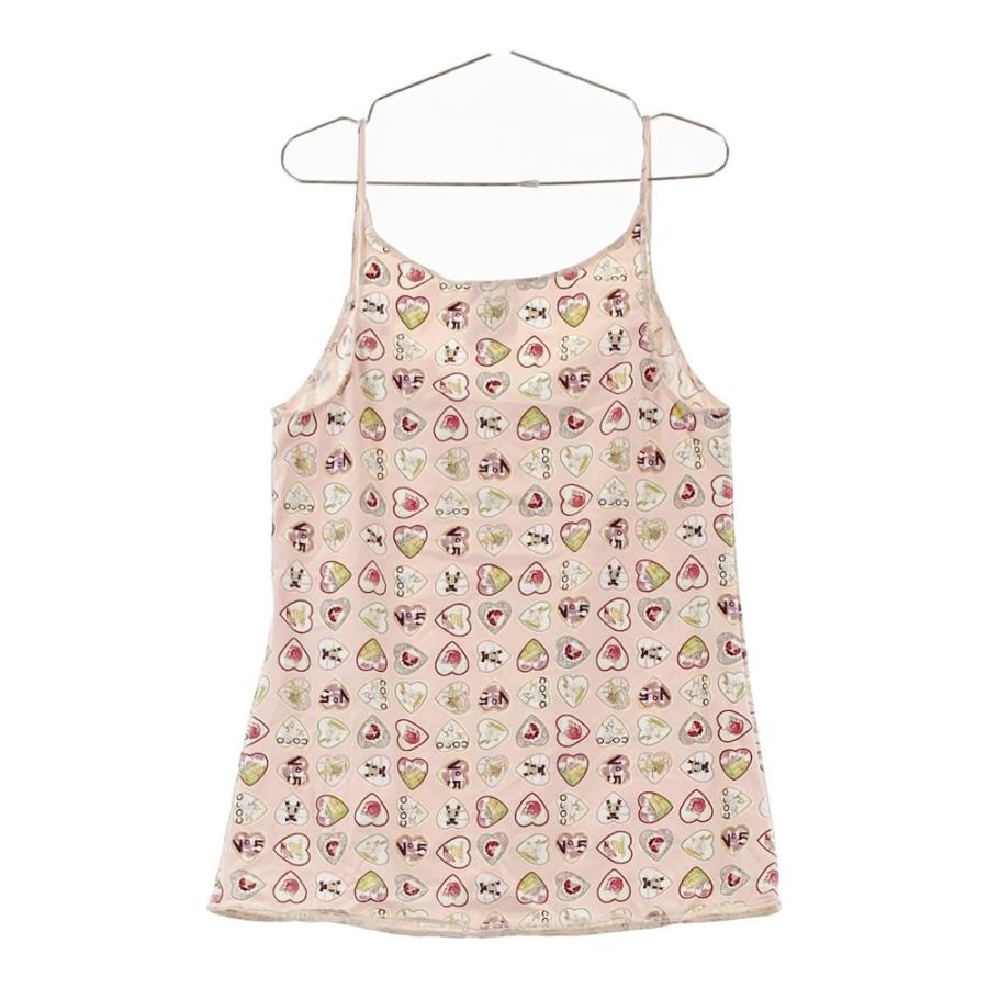 CHANEL（シャネル） P28222 キャミソール バレンタイン 総柄 ピンク系