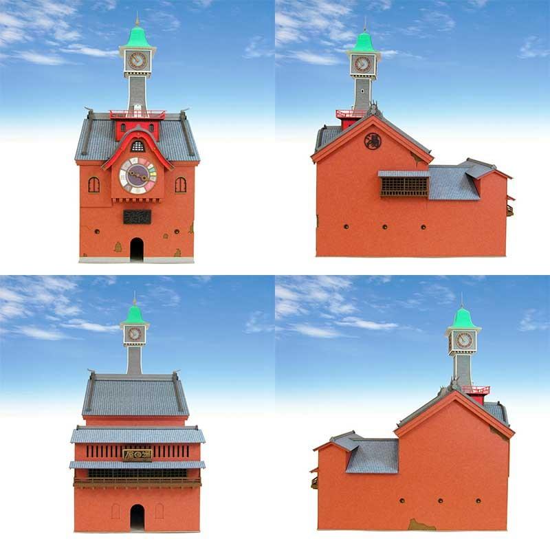 ペーパークラフト みにちゅあーとキット ジブリシリーズ 千と千尋の