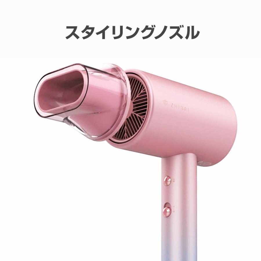 ZHIBAI 【春セール限定65%OFF大特価 豪華特典付き】 大風量 3層構造風