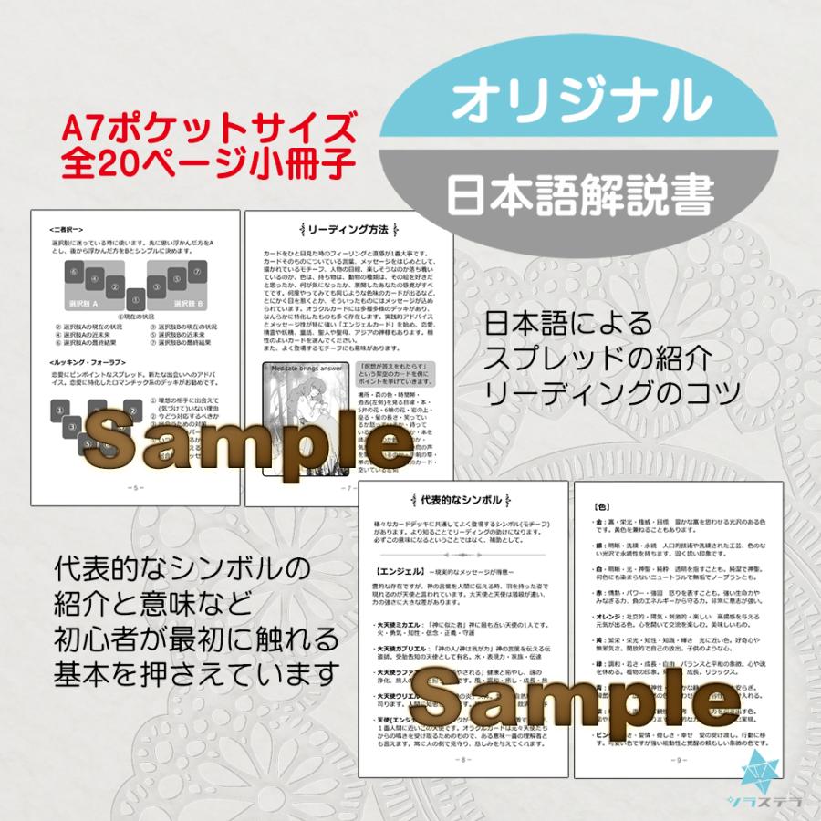 メディスンカード 改訂増補版 英語版 日本語解説書付き オラクルカード