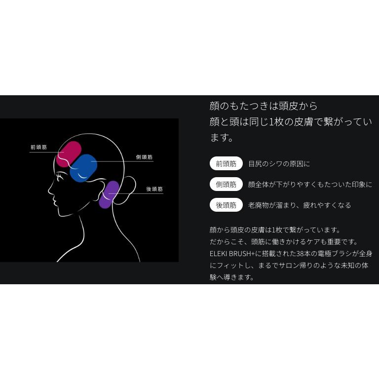 Brighte ブライト ELEKI BRUSH+ PINK エレキブラシ ピンク 美顔器 EMS