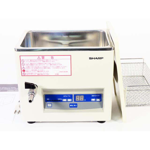 ○卓上型超音波洗浄器UT-105S/洗浄カゴ付き/シャープ/容量3L/超音波