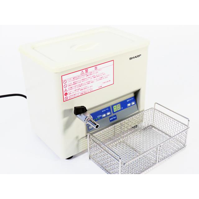 ○卓上型超音波洗浄器UT-105S/洗浄カゴ付き/シャープ/容量3L/超音波