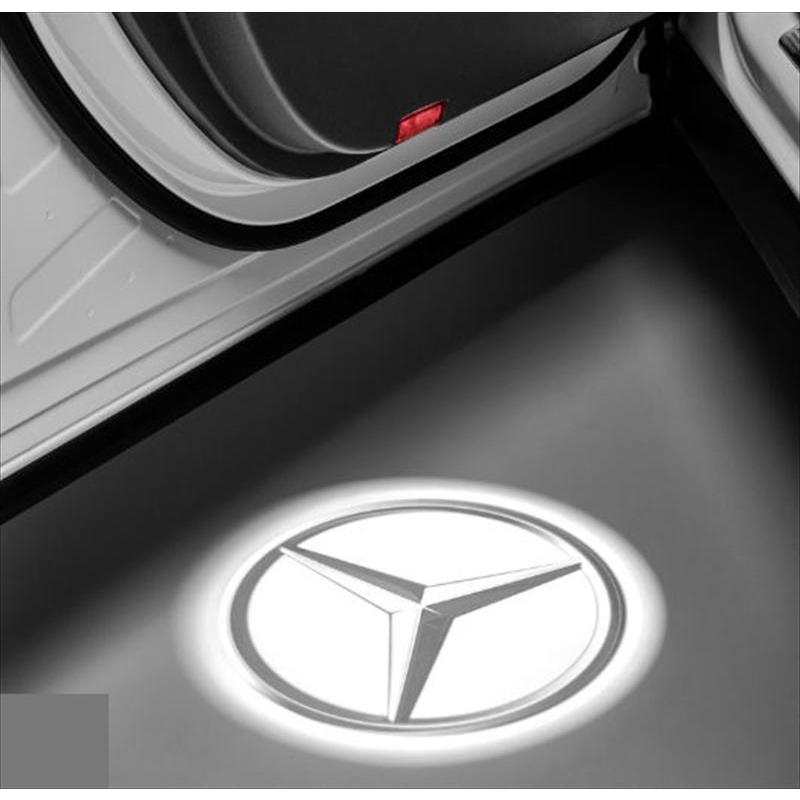 EQB LEDロゴプロジェクター ※フロントドア左右2個セット ベンツ純正