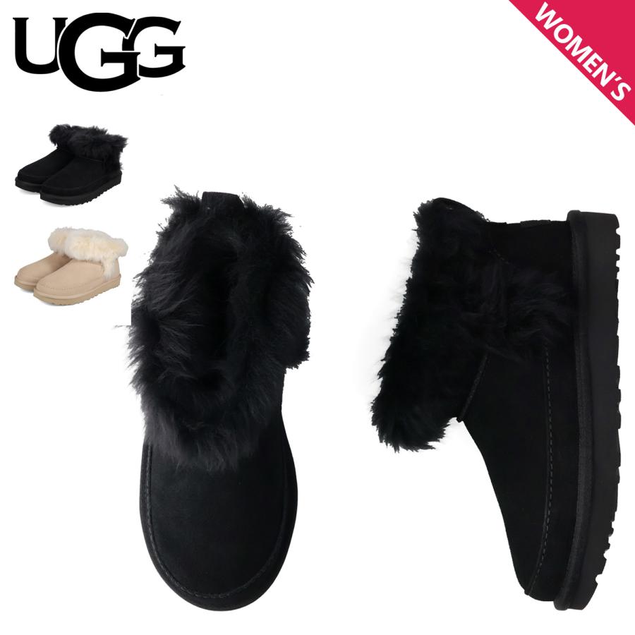 UGG（アグ） ブーツ ムートンブーツ ショート レディース W シープ