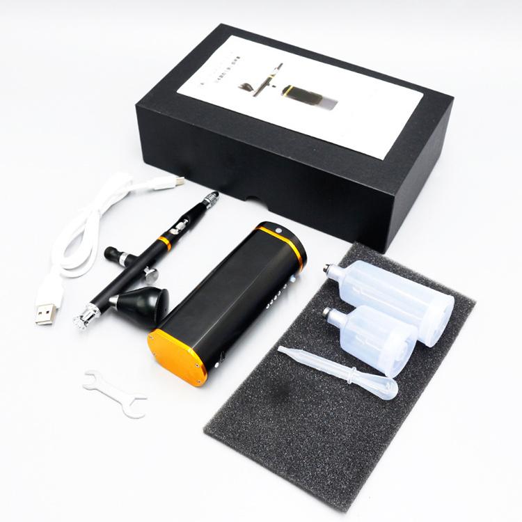 最新モテル]エアブラシ 1500mAh電池 自動電源 オートスイッチ 口径0.3