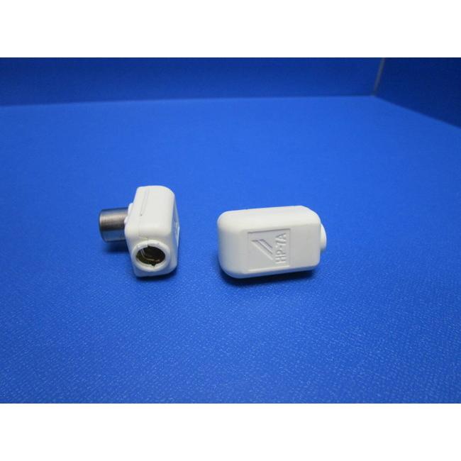 DXアンテナ テレビコンセントプラグ白色 10個セット HP-7A テレビ