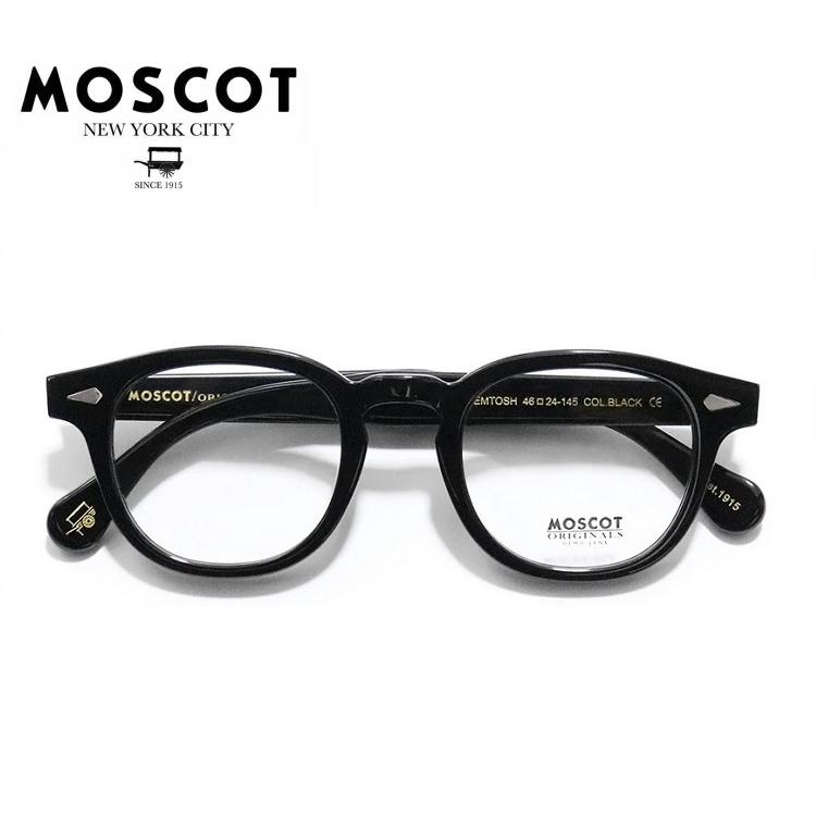 MOSCOT ブラックフレーム メガネ セット MOSCOT（モスコット