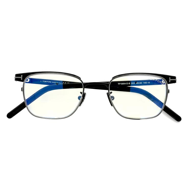 TOM FORD EYEWEAR トムフォード ブルーライトカット メガネ FT5854-D-B