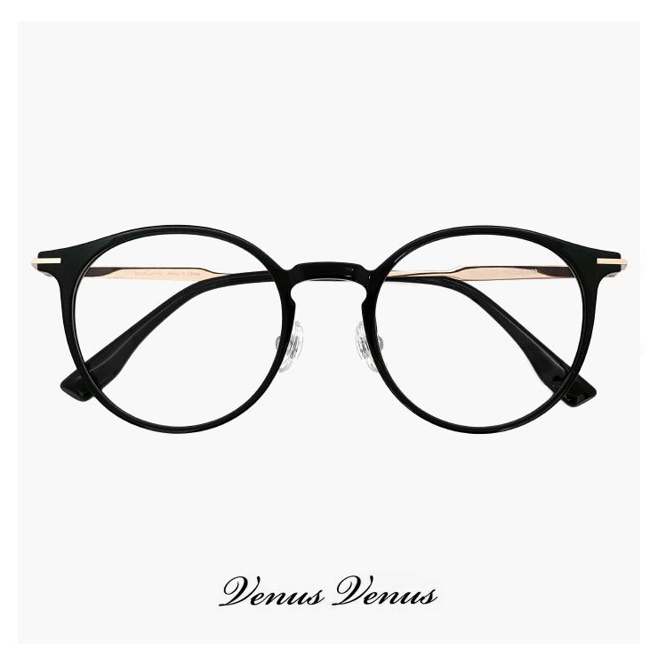 度付き対応 レンズ付き】 丸メガネ 9612-c1 ユニセックス モデル