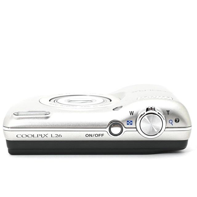 良品＞ Nikon COOLPIX L26 シルバー｜動作良好・フラッシュOK｜外観