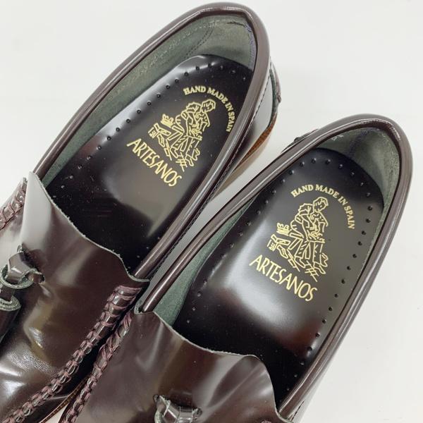 ARTESANOS（アルテサノス） タッセル ローファー シューズ レザー 本革