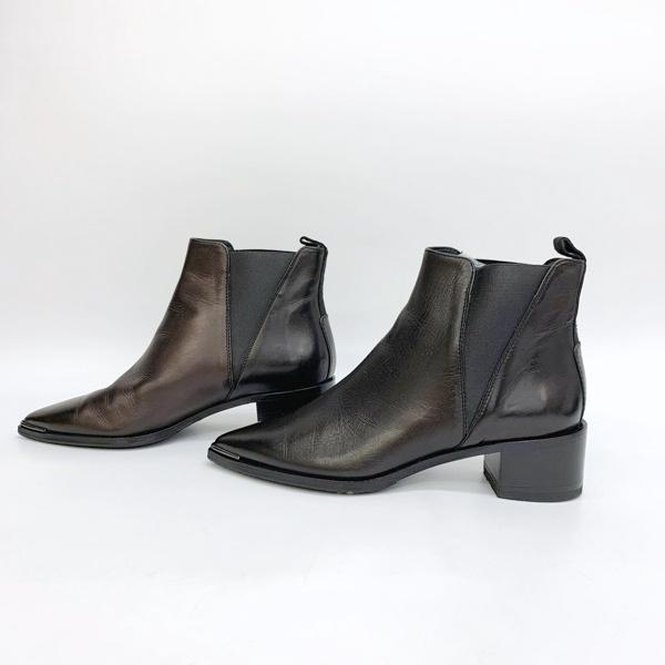 Acne Studios（アクネ ストゥディオズ） 訳あり サイドゴア レザー