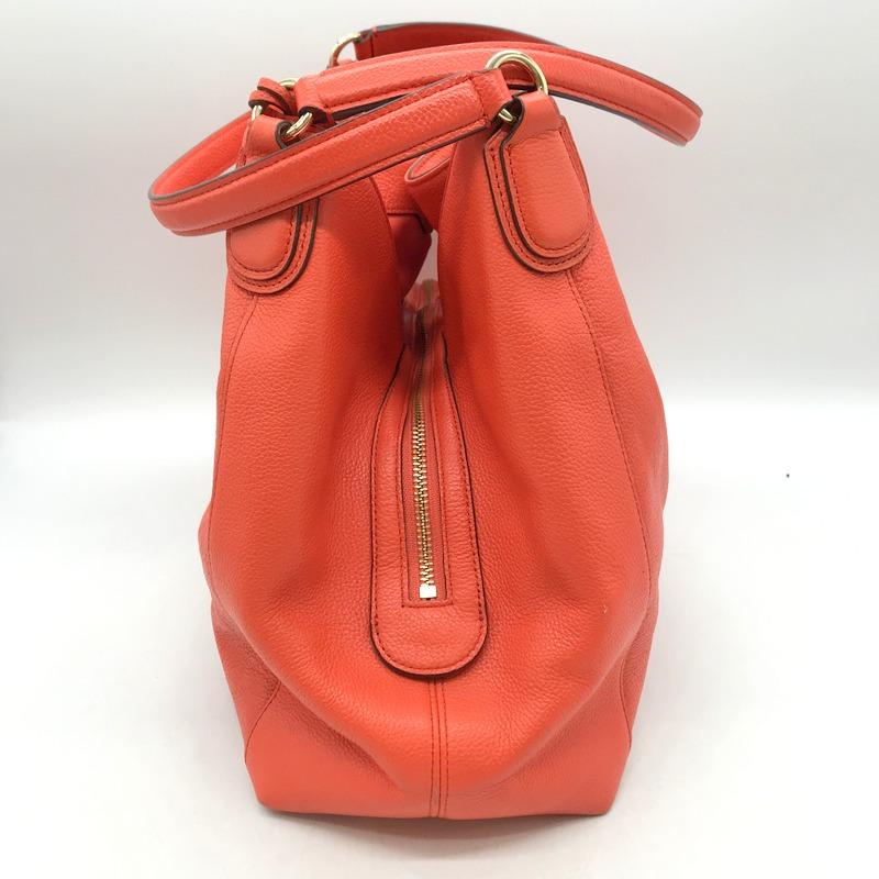 COACH（コーチ） ハンドバッグ レザーバッグ チャーム 鞄 ゴールド金具