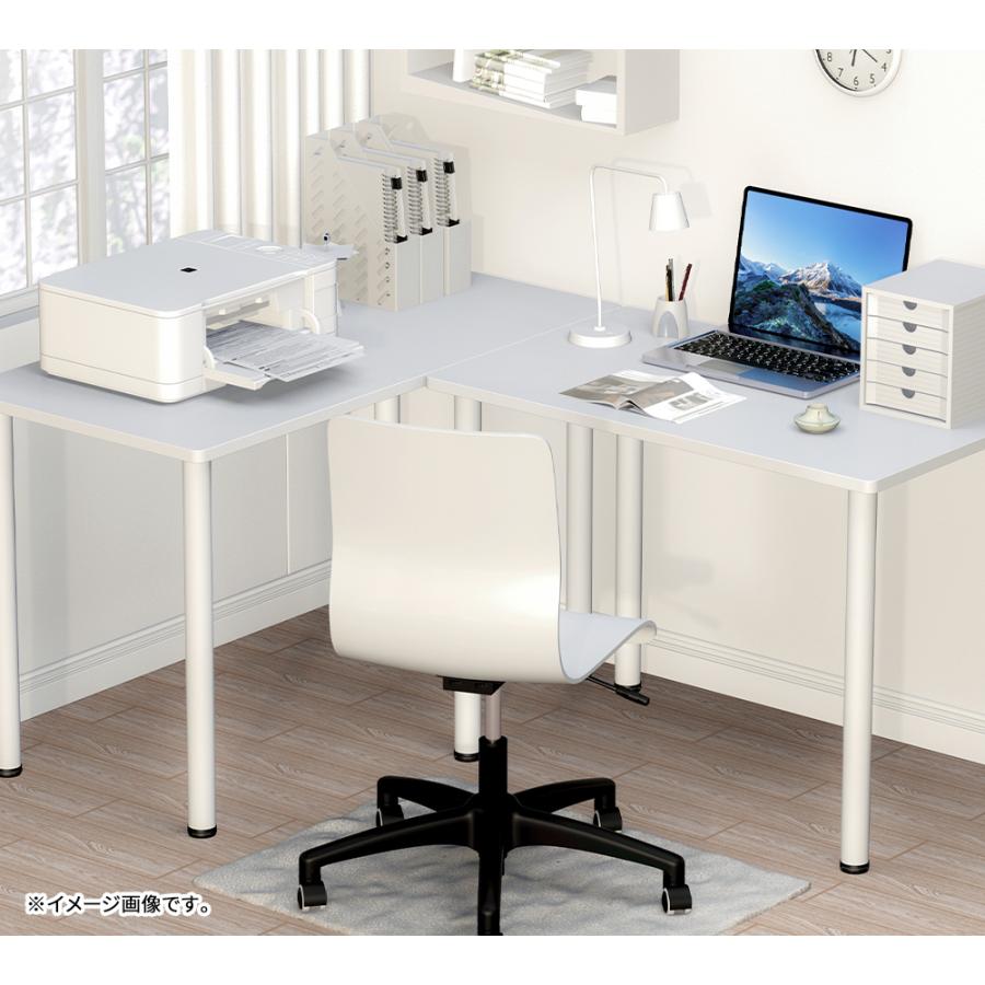 デスク パソコンデスク 120cm 白 ホワイト 勉強机 机 pcデスク