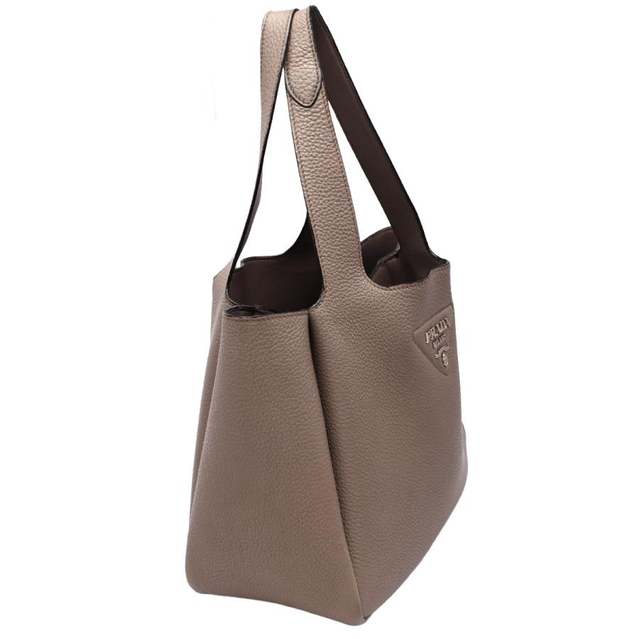 PRADA（プラダ） スモール レザー トートバッグ ハンドバッグ ヴィッ