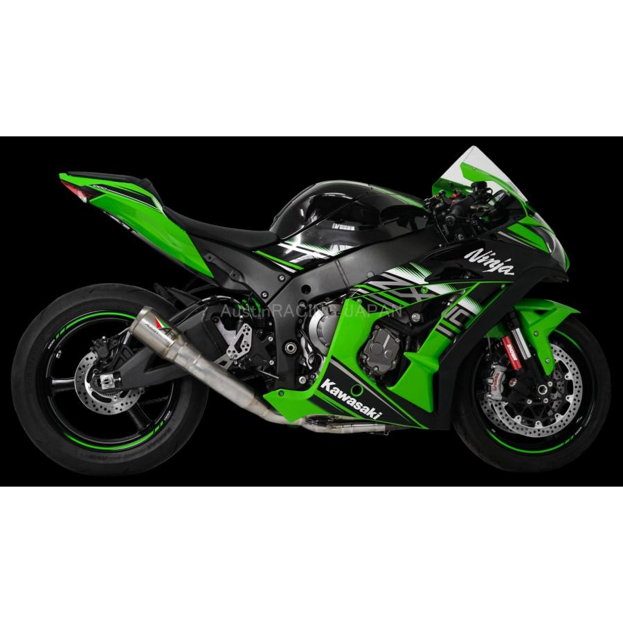 KAWASAKI ZX-10R 2010〜2020 AUSTINRACING フルエキゾーストマフラー