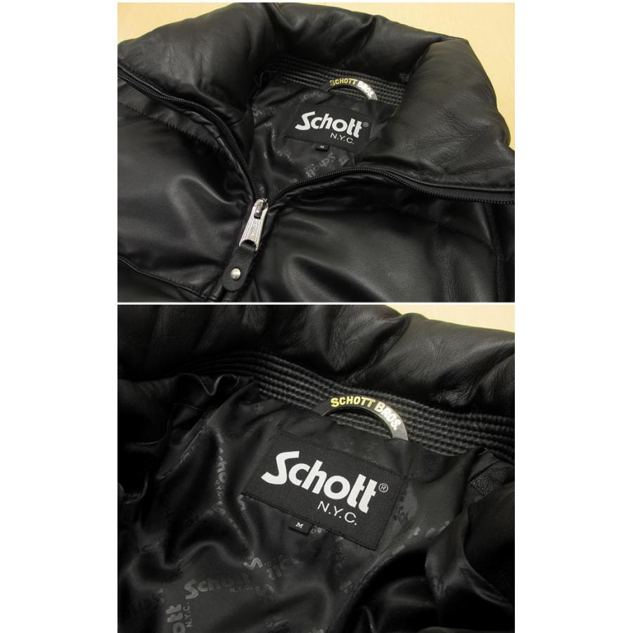 Schott N.Y.C（ショット） Schott シープスキンレザー ダウン