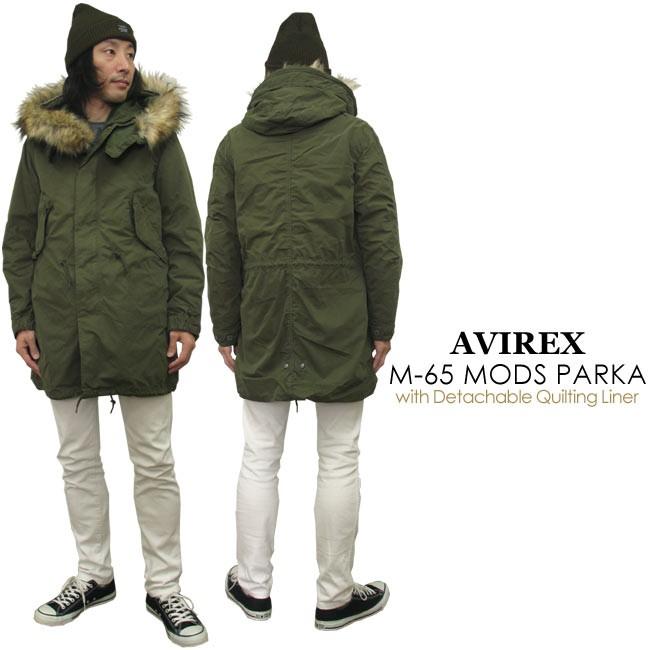 AVIREX アヴィレックス M-65パーカー モッズコート : SUPER RAG - 通販