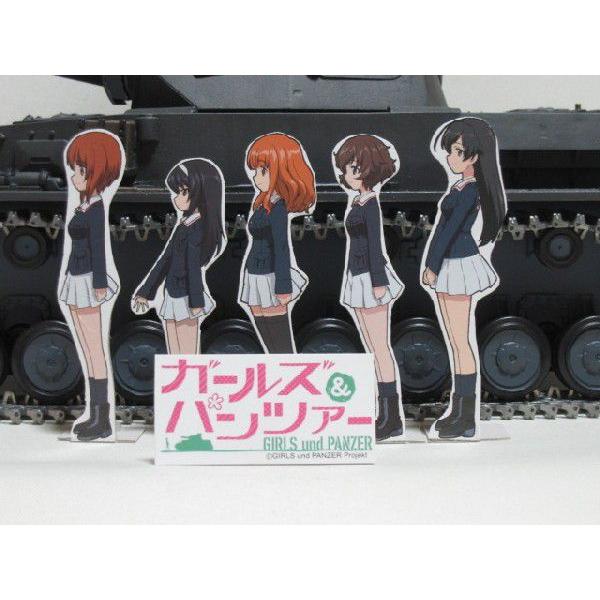 送料無料 1/16戦車用デカール ガールズ&パンツァー オフィシャル