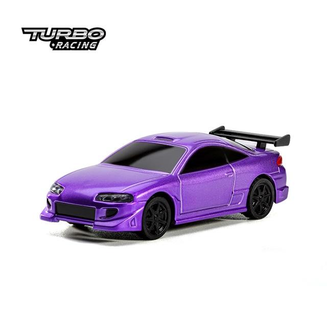TURBO RACING 1/76スケール C72パープル オンロードカー [C72