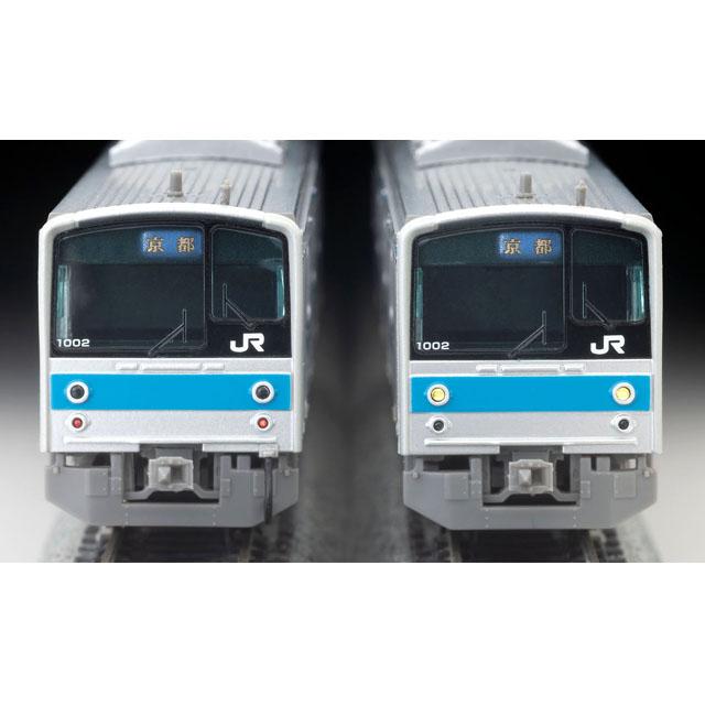 205系1000番代 体質改善工事施工車 奈良線(床下グレー) 4両セット