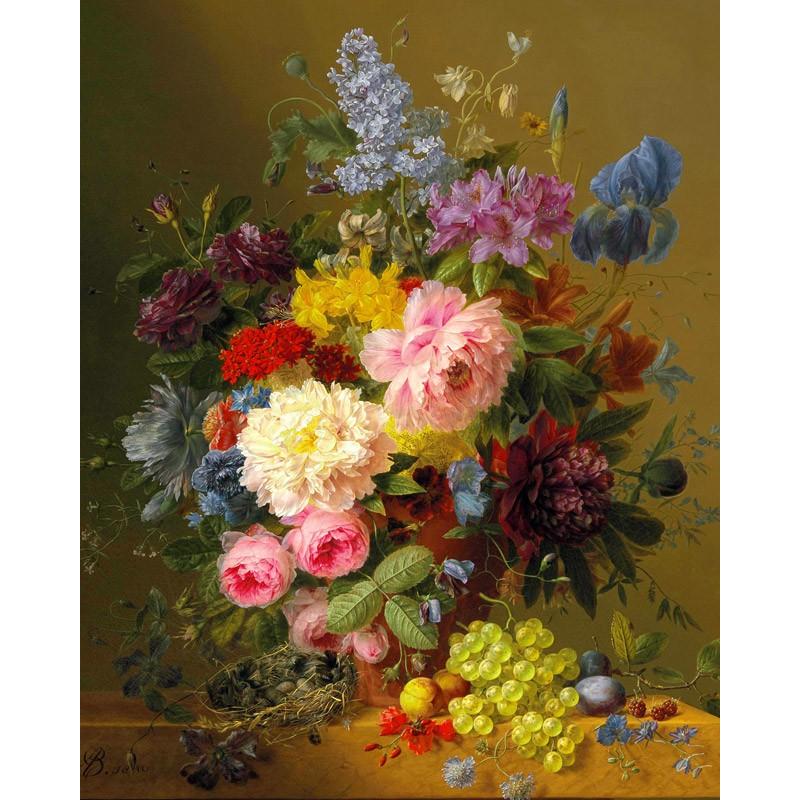 世界の名画 ArnoldusBloemers 花の静物画 ジクレーキャンバス複製画