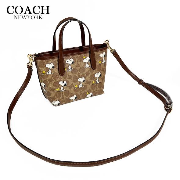 COACH（コーチ） COACH X PEANUTS スヌーピー コラボ ミニ トート