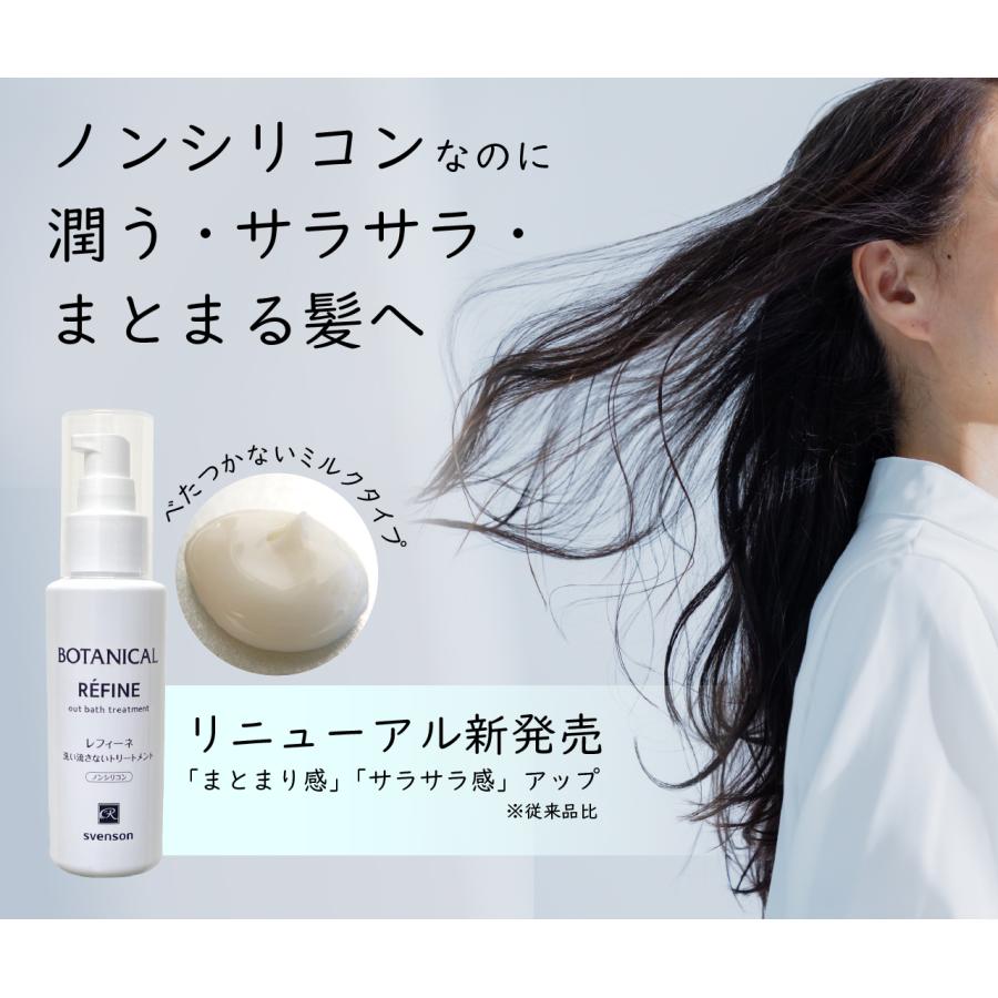 レフィーネ 洗い流さないトリートメント ミルクタイプ しっとり感 UP