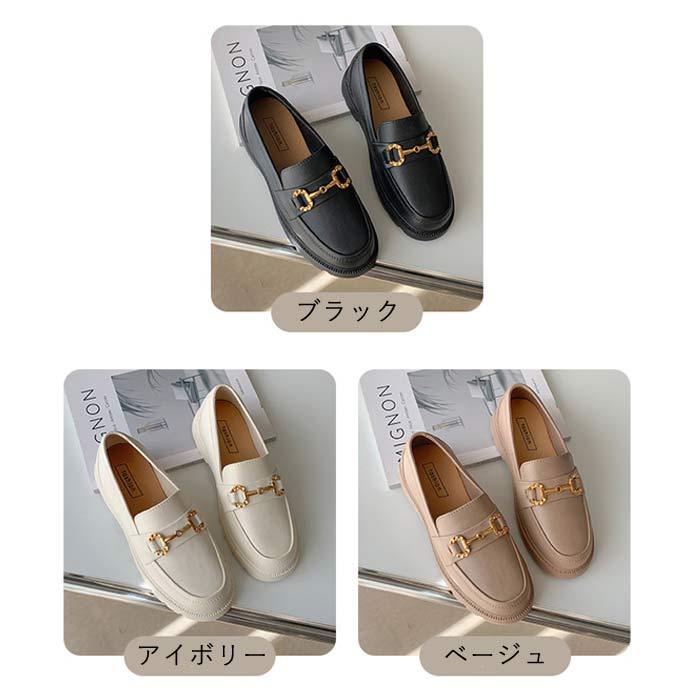 レイン ローファー レディース 防水 レインシューズ 雨 雪 靴 ビット