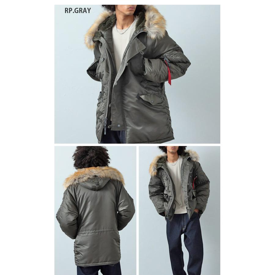 ALPHA INDUSTRIES INC. N-3B ナイロンジャケット U.S.サイズ 20024