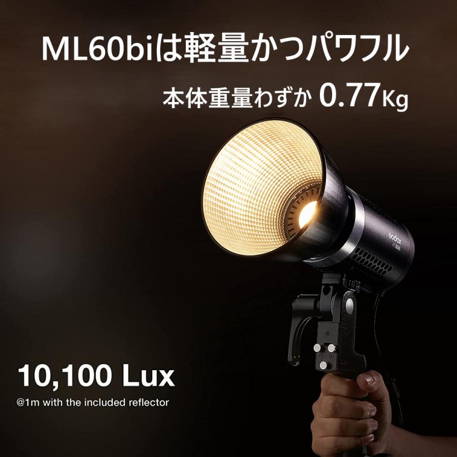 GODOX（ゴドックス） 正規代理店品 Godox ML60bi リモコン バッテリー2