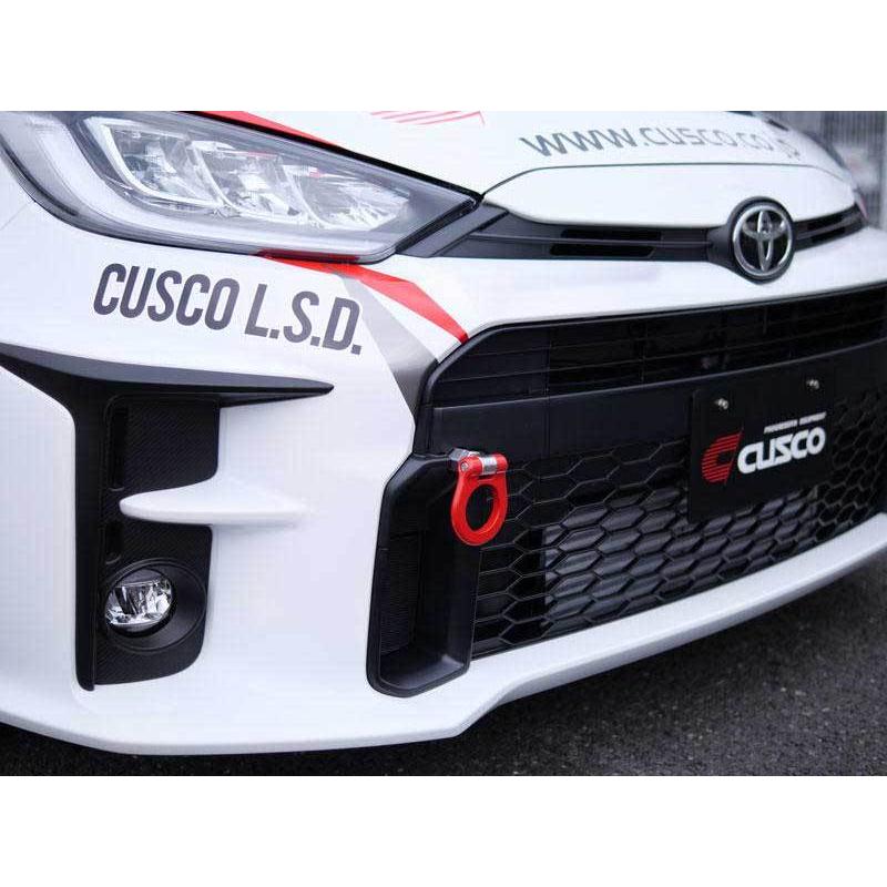 クスコ（CUSCO） 可倒式牽引フック フロント アクア MXPK11 開発車両