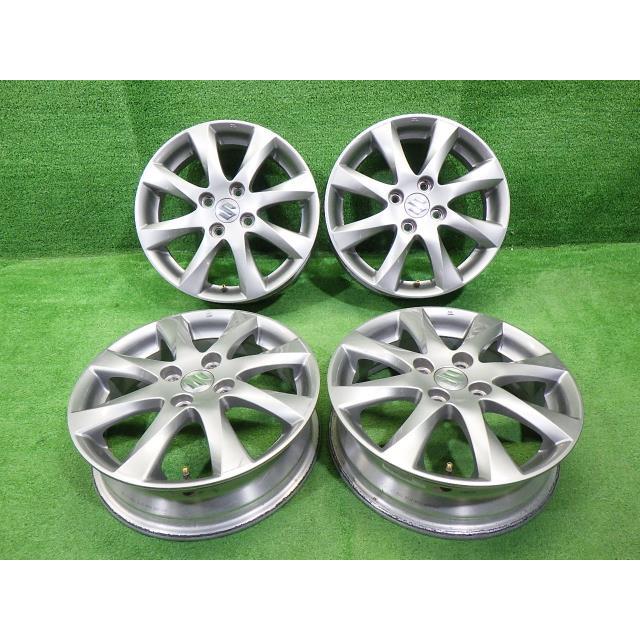 ソリオ 中古 スズキ純正 MA15S ホイール アルミ 15インチ 4.5J 4穴 4本