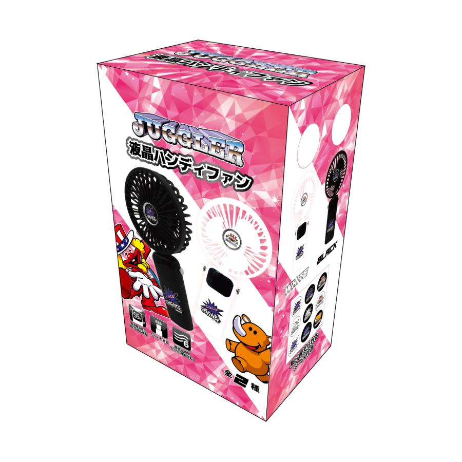 ジャグラー 液晶ハンディファン / パチスロ スロット キャラクター