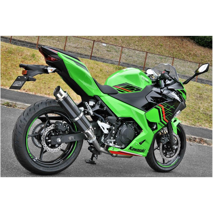 BEAMS（ビームス） バイク マフラー Ninja400 / Z400：2022〜 2BL