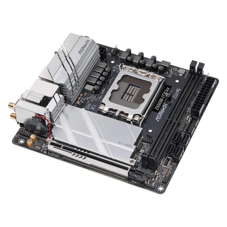 ASRock Z690M-ITX/ax LGA 1700 Intel Z690 SATA 6Gb/s DDR4 Mini ITX