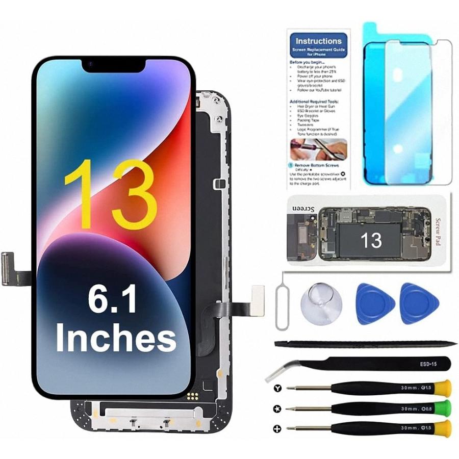 液晶パネル iPhone 13 Pro フロントパネル 純正取り外し品 : パワー