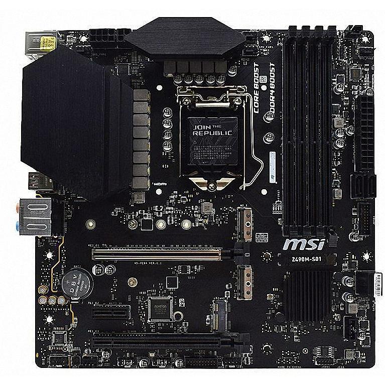 MSI Z490M-S01 DDR4 Intel Z490 LGA1200 Motherboard : パワー