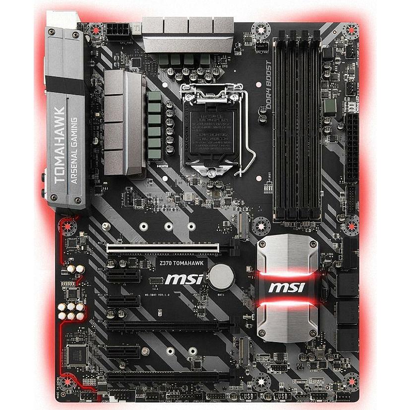 MSI Z370 TOMAHAWK LGA 1151 (300 Series) Intel HDMI SATA 6Gb/s USB