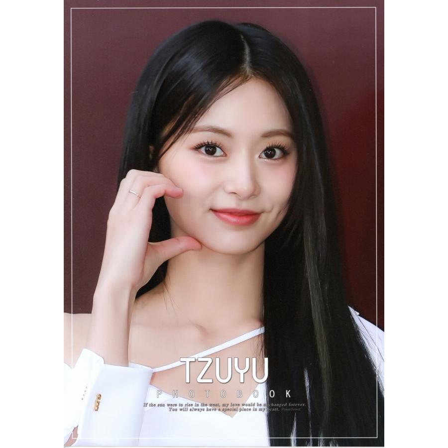 TWICE TZUYU ツウィ グッズ 写真集 Premium Photo Book 大型 新作写真