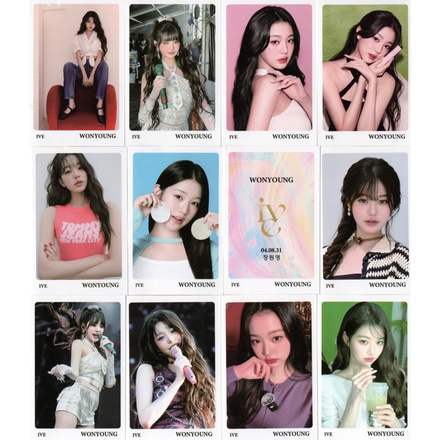 IVE ウォニョン グッズ フォトメッセージカード 56枚 トレカ カード