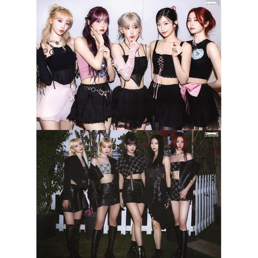 LE SSERAFIM ルセラフィム グッズ ポスター 10枚セット A4サイズ 10P K