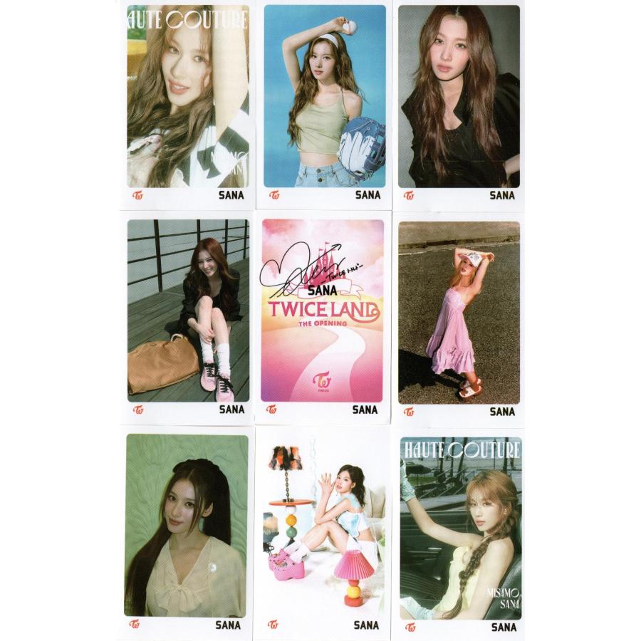 TWICE SANA サナ グッズ フォトメッセージカード 56枚 トレカ カード