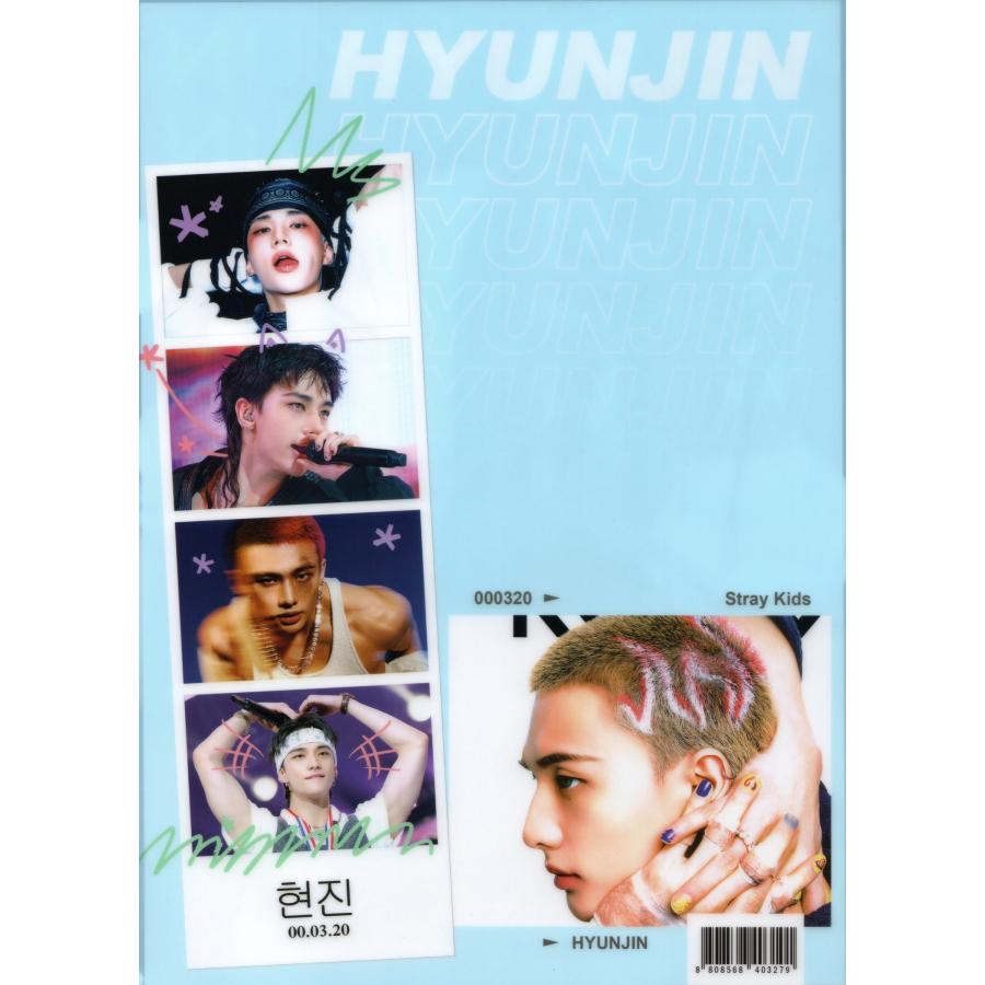 stray kids ストレイキッズ ヒョンジン グッズ グラフィック クリア