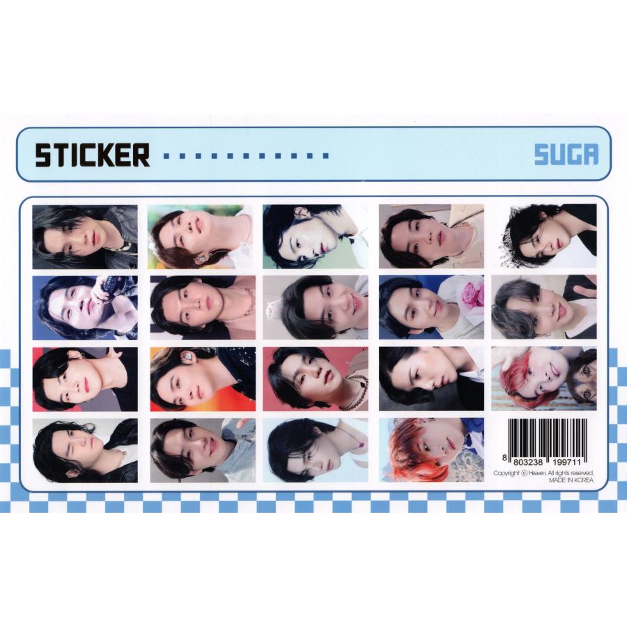 BTS シュガ SUGA グッズ 卓上 カレンダー (写真集) 2026~2027年 (2年分