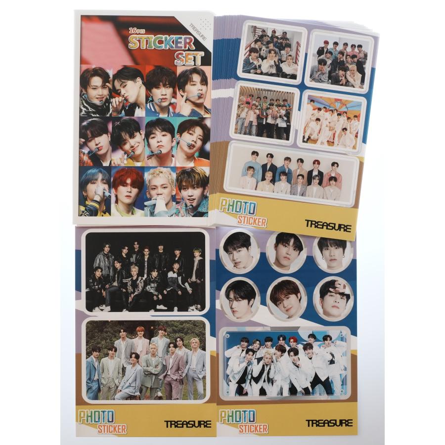 treasure トレジャー グッズ ステッカーセット 87枚入 フォト