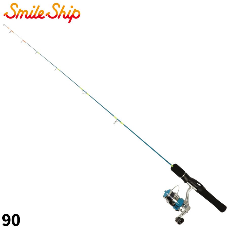 ワカサギ竿 スマイルシップ お手軽ワカサギ釣りセット 90 : 釣具の