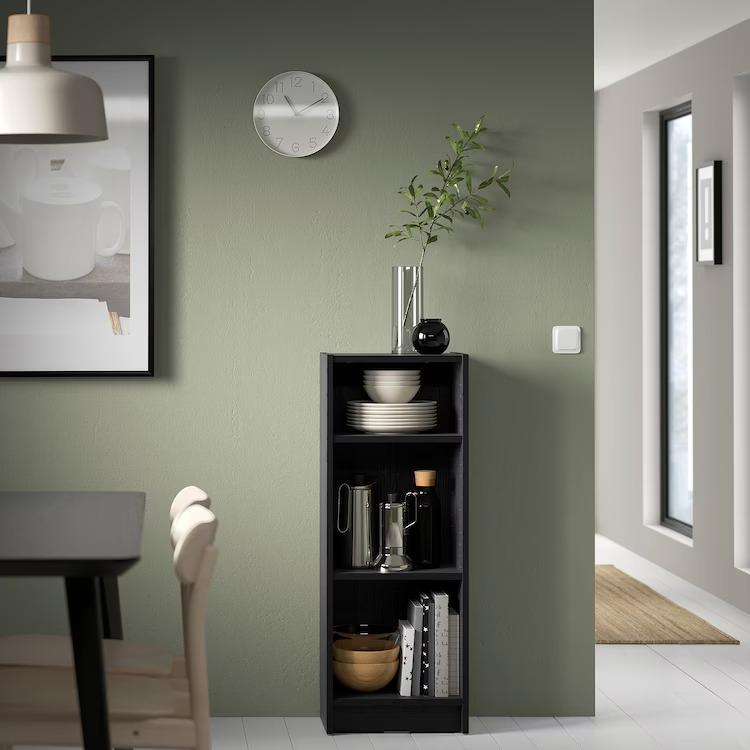 イケア（IKEA） IKEA - - BILLY -ビリー- 本棚 ブラック オーク調