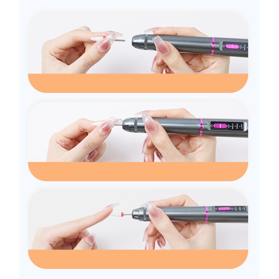 ネイルマシン ネイルポリッシャー 電動 ネイルポリッシュ ビット付き